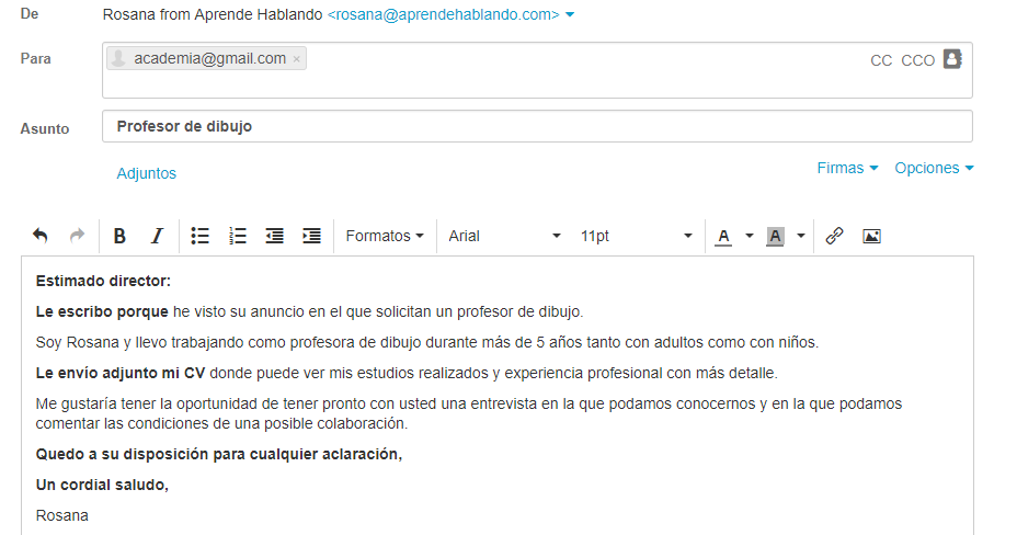 Hotmail Como Escribir Un Correo Electronico Correctamente Ejemplos Nuevo Ejemplo 0849